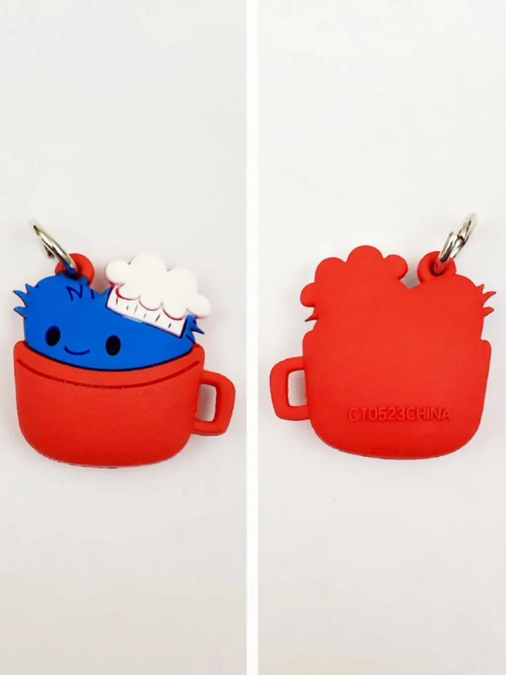 AMERICAN HEART ASSOCIATION Kids Heart Challenge Monsters & Robot Dog Keychains